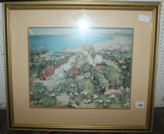 Pair of decorative prints